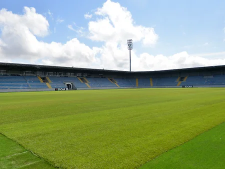 AFFA Bakıdakı stadionlardan birinin süni örtüyünü təbii ot örtüyü ilə əvəzləyib