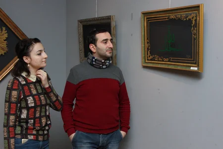 Bakıda “İpəkdə yaşayan izlər” sərgisi keçirilib - FOTO