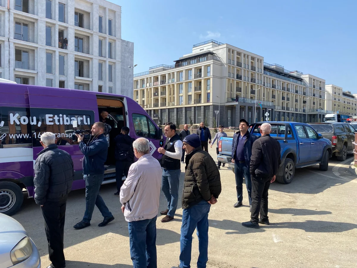 Another 153 IDPs leave for Fuzuli