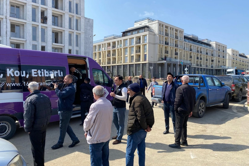 Füzuliyə yeni köçürülən ailələrə mənzillərinin açarları təqdim olunub - YENİLƏNİB-2