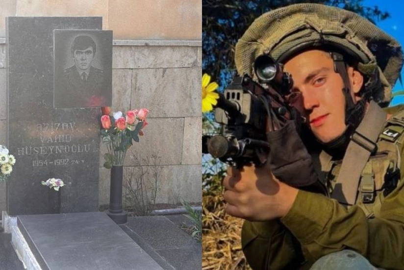 Israeli Embassy: Grandfather of soldier killed in battles with Hamas - martyr of Karabakh war