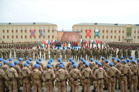 Footage from opening of Azerbaijan, Turkey, Pakistan special forces' exercises