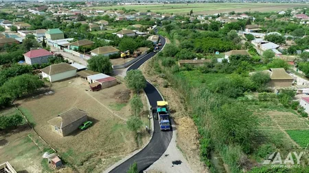 Əliabad-Xırmandalı-Bəydili avtomobil yolu yenidən qurulur