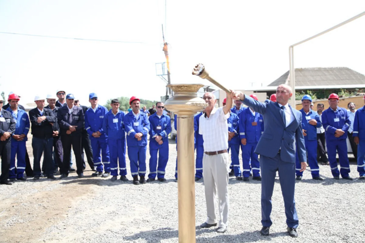 ​Neftçalada daha bir kəndə ilk dəfə qaz verilib