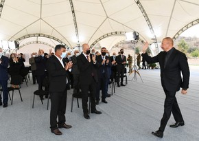 Ilham Aliyev: We want a peace treaty to be signed between Azerbaijan and Armenia