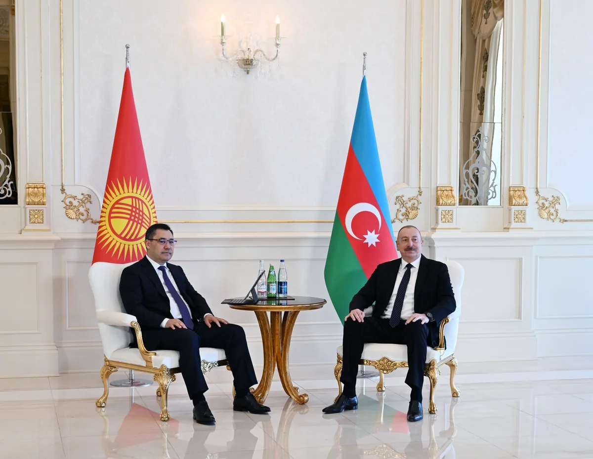 Azərbaycan və Qırğızıstan prezidentlərinin məhdud tərkibdə görüşü olub - YENİLƏNİB