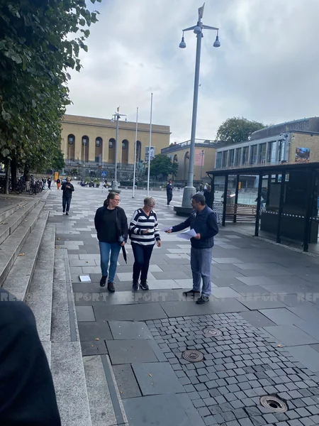 Azerbaijani diaspora organization in Sweden holds action