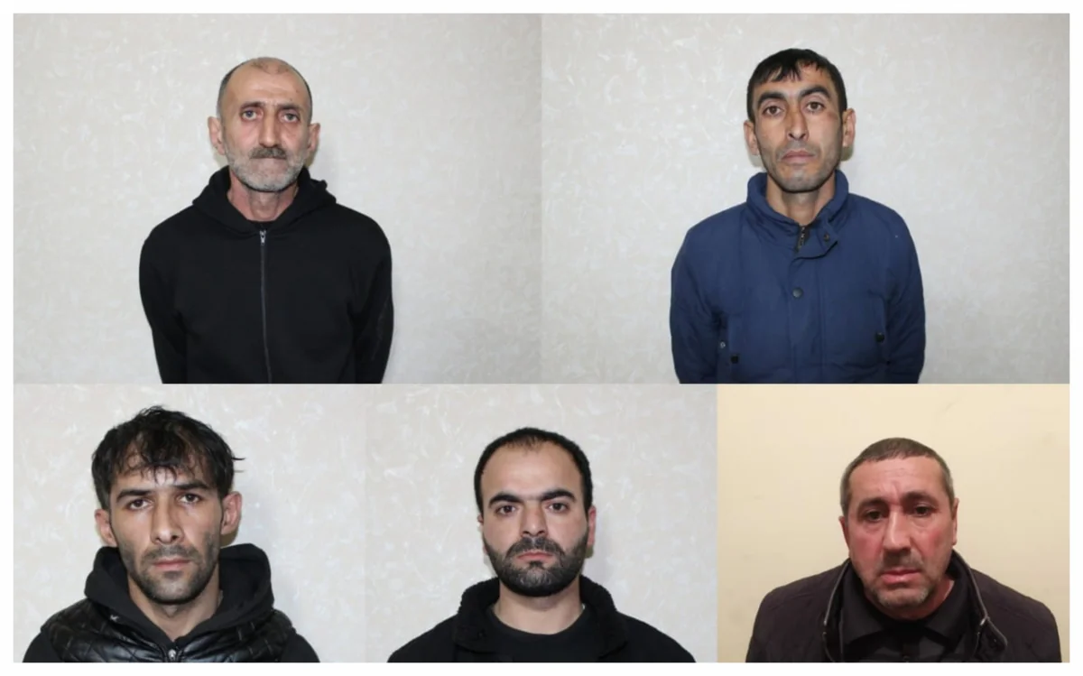 Ağdaşda narkotik satan 5 nəfər saxlanılıb