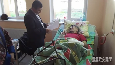 Rusiyada yol qəzasında xəsarət alan azərbaycanlının zinət əşyaları və pulu oğurlanıb - FOTO