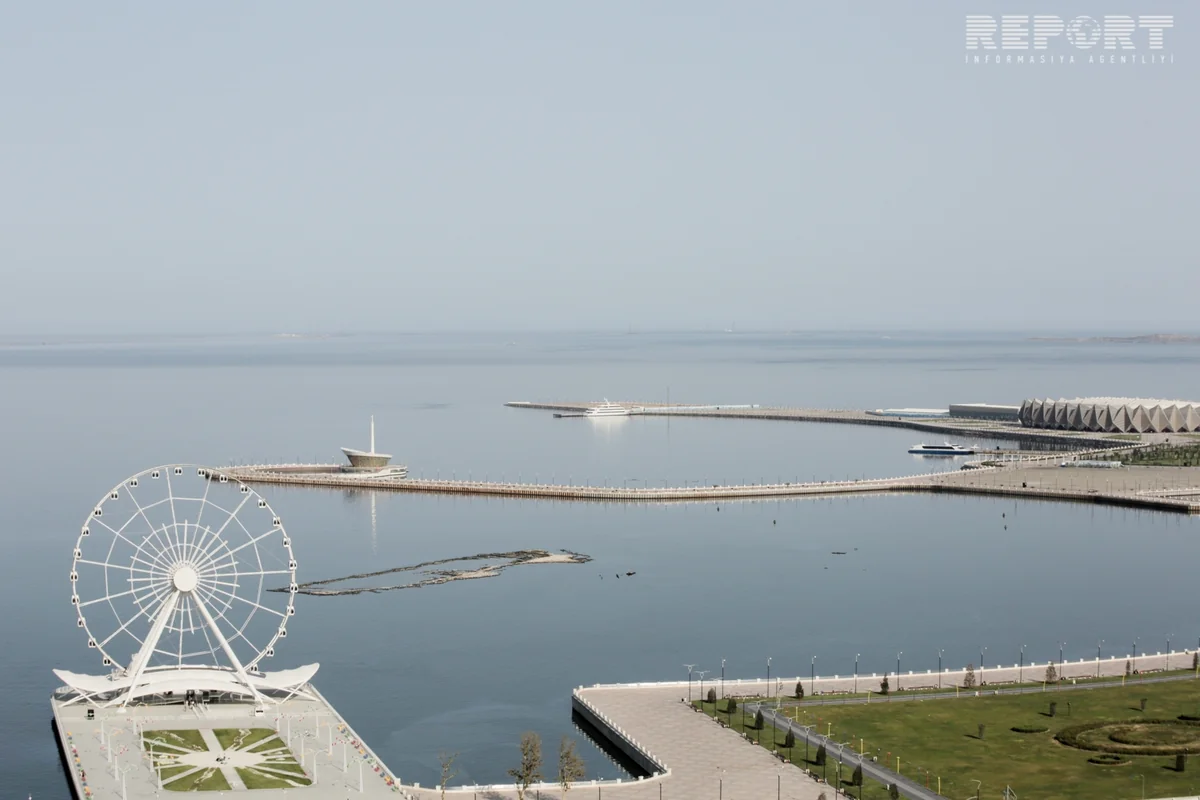 Bakı bulvarının yeni mənzərəsi