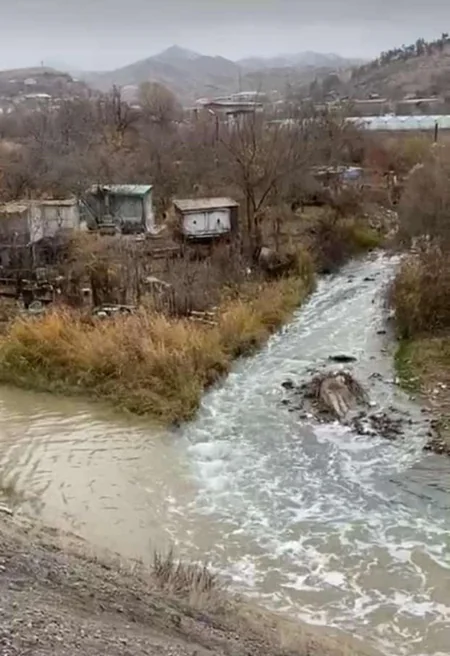 Working Group: 'There is serious change in color of water in Okchuchay river'