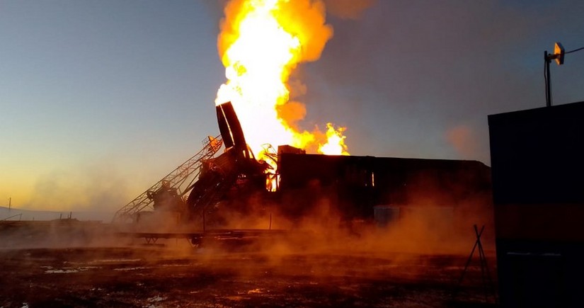 Oilfield explosion occurrs in Iraq