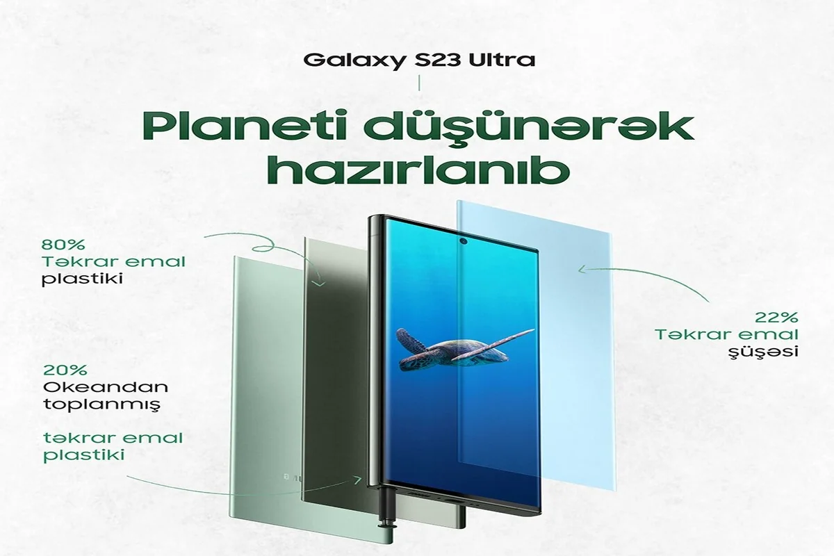 Galaxy S23 Seriyası: Planeti düşünərək hazırlanıb