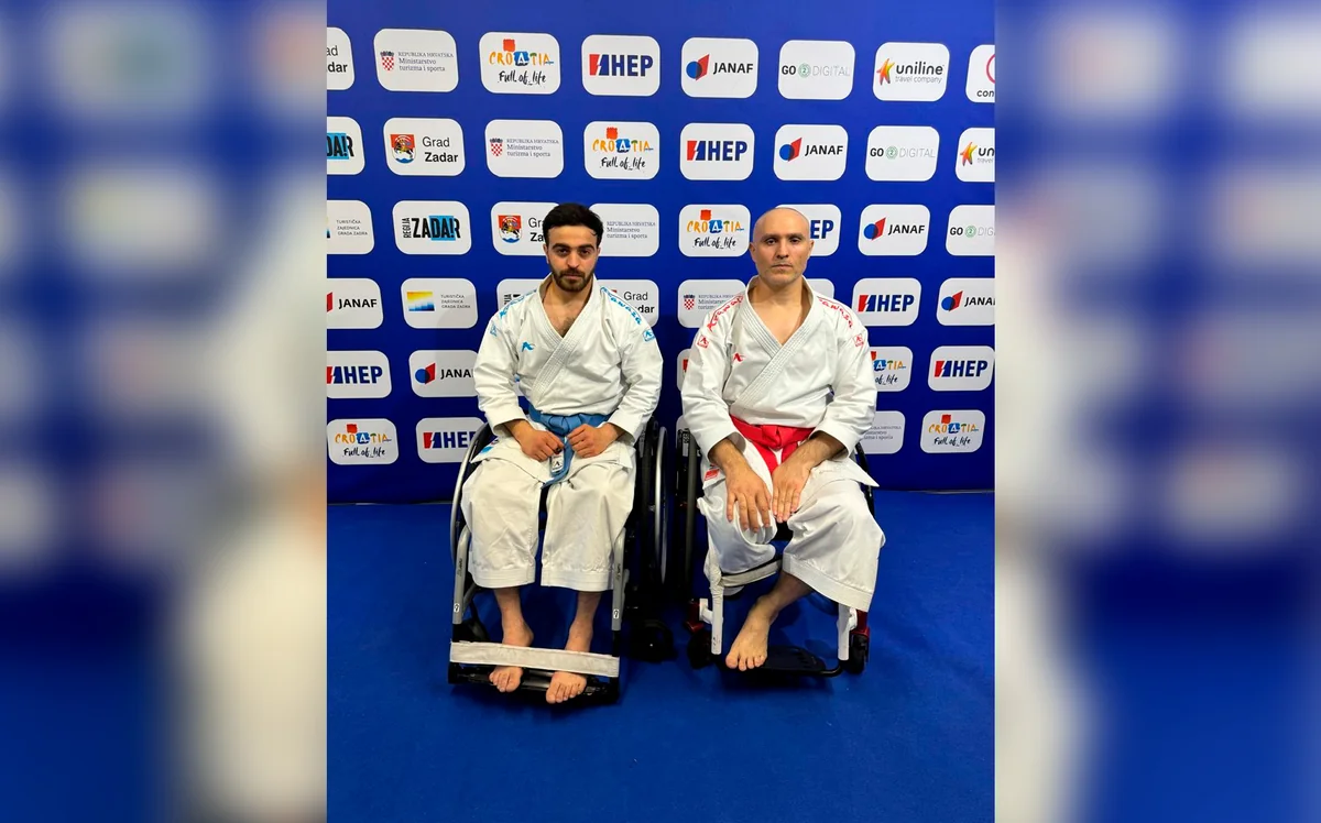 Qazi parakarateçilər ilk dəfə Avropa çempionatında qızıl və gümüş medallar qazanıblar