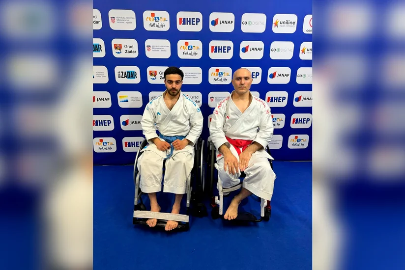 Qazi parakarateçilər ilk dəfə Avropa çempionatında qızıl və gümüş medallar qazanıblar