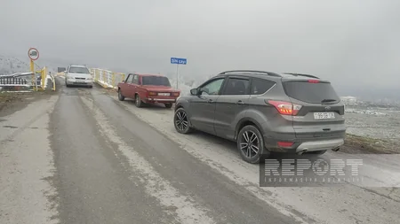 Şəkidə kəndləri birləşdirən körpü dağılır