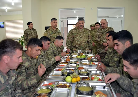 Zakir Hasanov attends opening of military unit after major overhaul