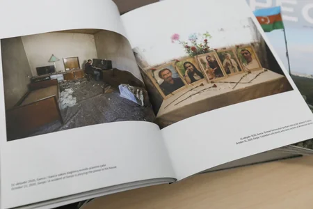 Azərbaycanda 44 günlük Vətən müharibəsinə həsr olunan fotojurnal işıq üzü görüb