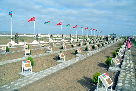 Zəfər Günü münasibətilə hərbi hissədə tədbir keçirilib