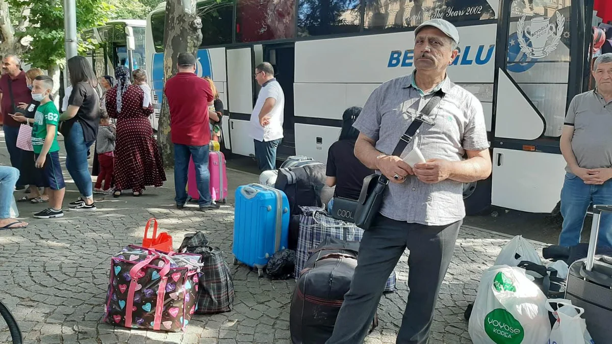 Daha 250-yə yaxın azərbaycanlı Gürcüstandan təxliyə olunub