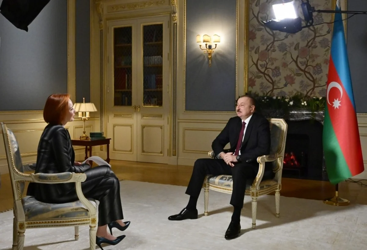 President Ilham Aliyev interviewed by Rossiya-24 TV channel