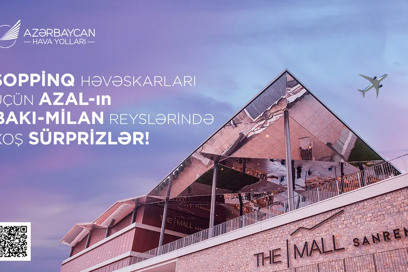 AZAL introduces special opportunities for passengers of Baku-Milan flight