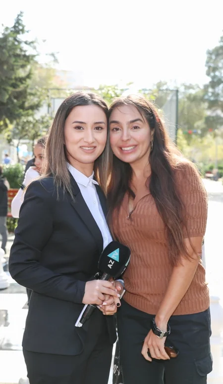 Bakıda Leyla Əliyevanın iştirakı ilə növbəti abadlaşdırılmış həyətin açılışı olub