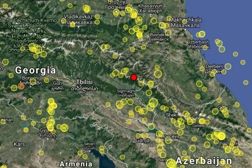 Gürcüstanda zəlzələ baş verib