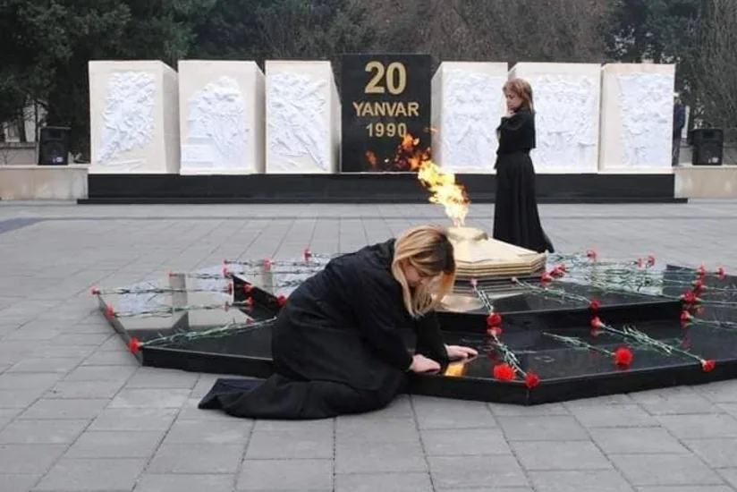 Mingəçevirdə 20 yanvar şəhidlərinin xatirəsi anılıb