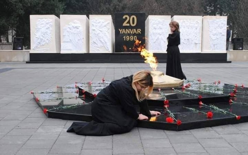 Mingəçevirdə 20 yanvar şəhidlərinin xatirəsi anılıb