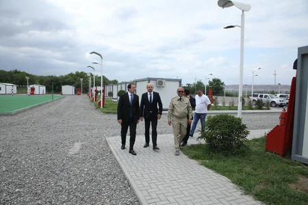 Zəngilanda minaaxtaranlar üçün yeni mobil düşərgə salınıb
