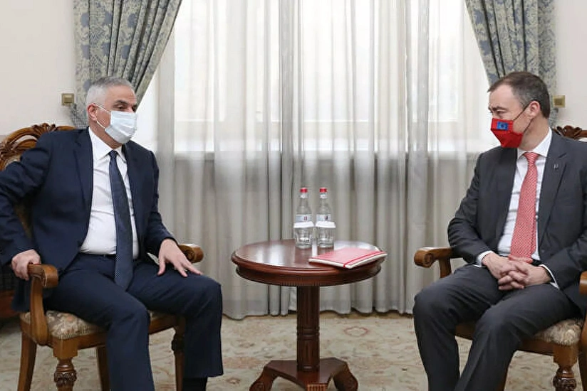 EU Special Rep, Armenian Deputy PM discuss opening of communications in region