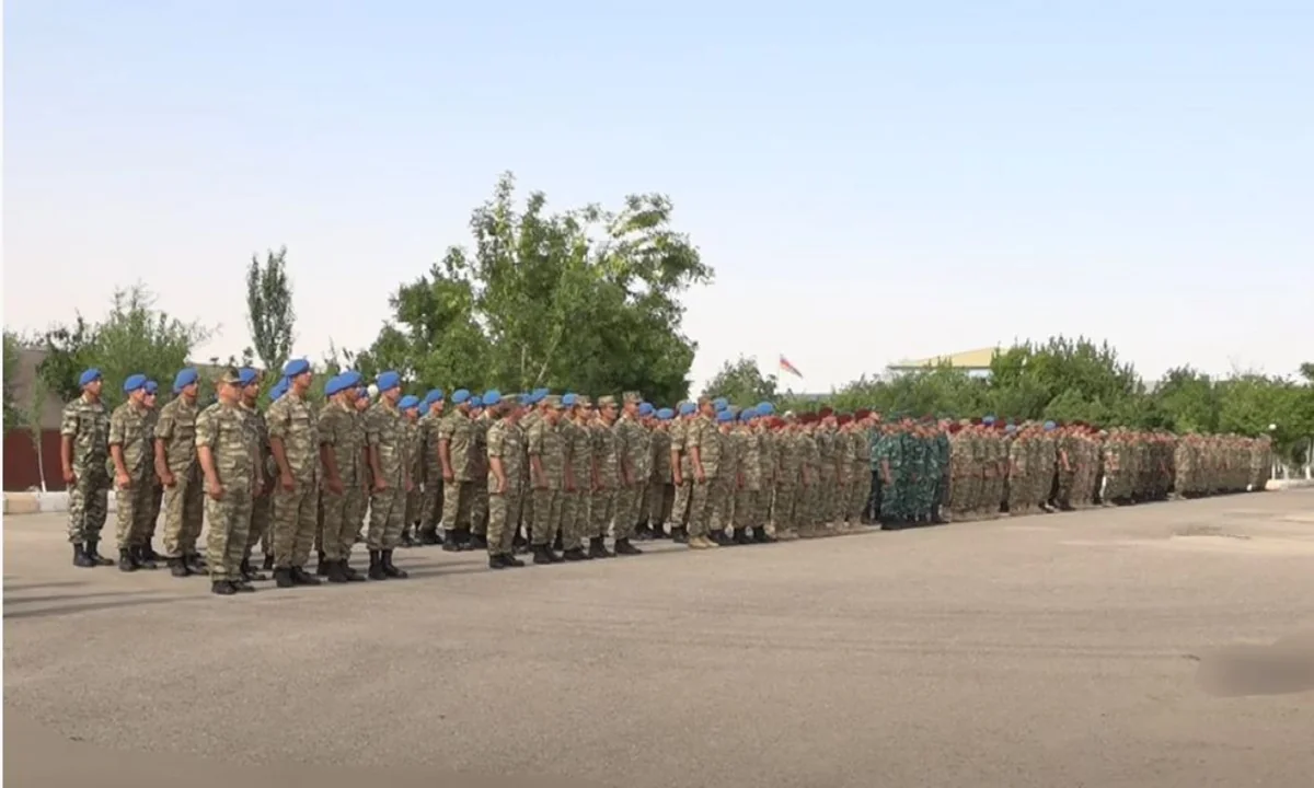 Naxçıvan Qarnizonunda hərbi qulluqçular arasında atletika və gimnastika üzrə birincilik keçirilib - VİDEO