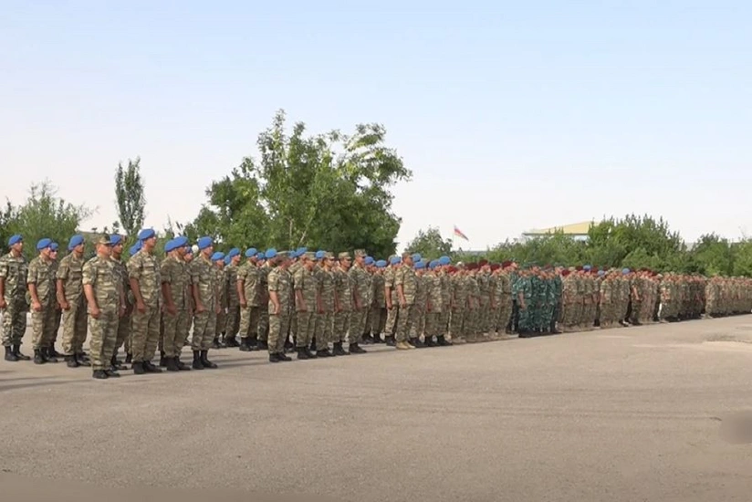 Naxçıvan Qarnizonunda hərbi qulluqçular arasında atletika və gimnastika üzrə birincilik keçirilib - VİDEO