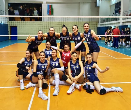 Qadın voleybolçular arasında Azərbaycan çempionatında III turun oyunları keçirilib