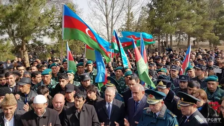 Азербайджан простился с погибшим солдатом - ВИДЕО - ОБНОВЛЕНО