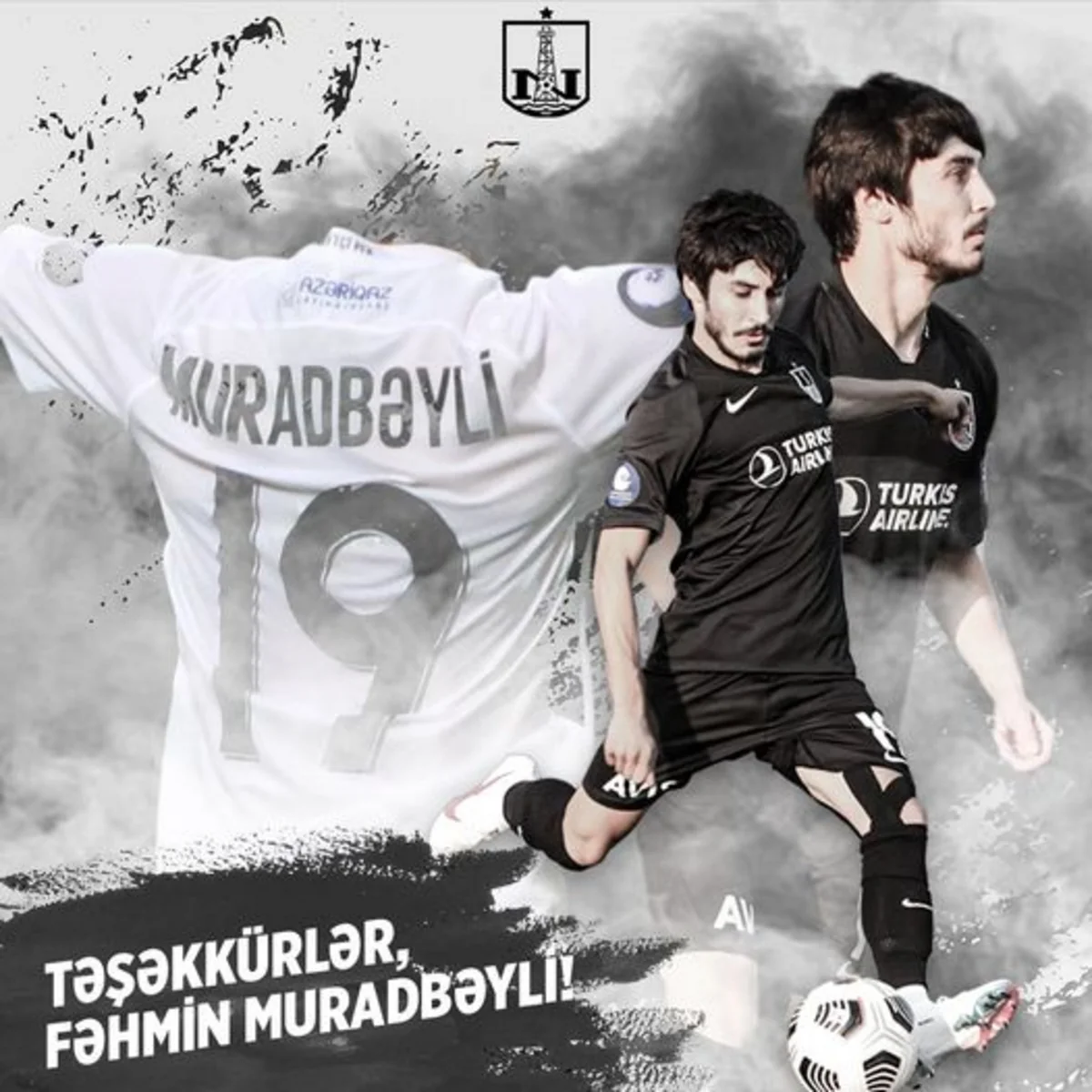 Neftçi bir futbolçusu ilə müqaviləni pozub