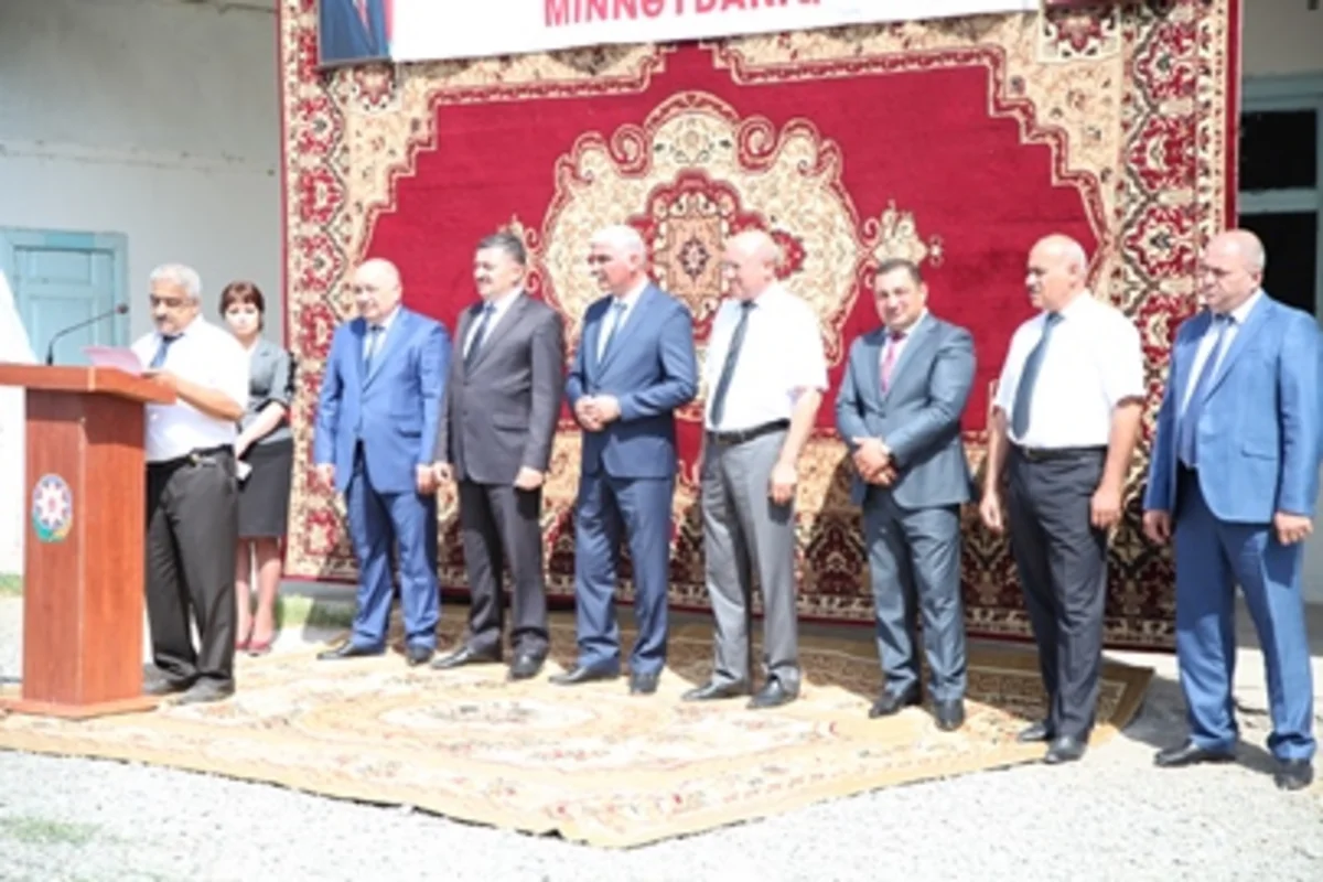 ​Еще одно хачмазское село газифицировано