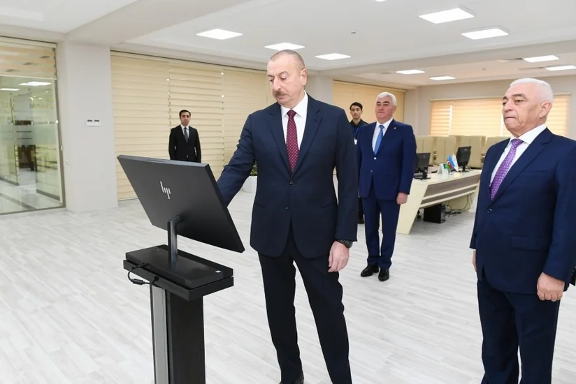 Президент принял участие в открытии подстанции Дюбенди ОАО Азерэнержи - ОБНОВЛЕНО