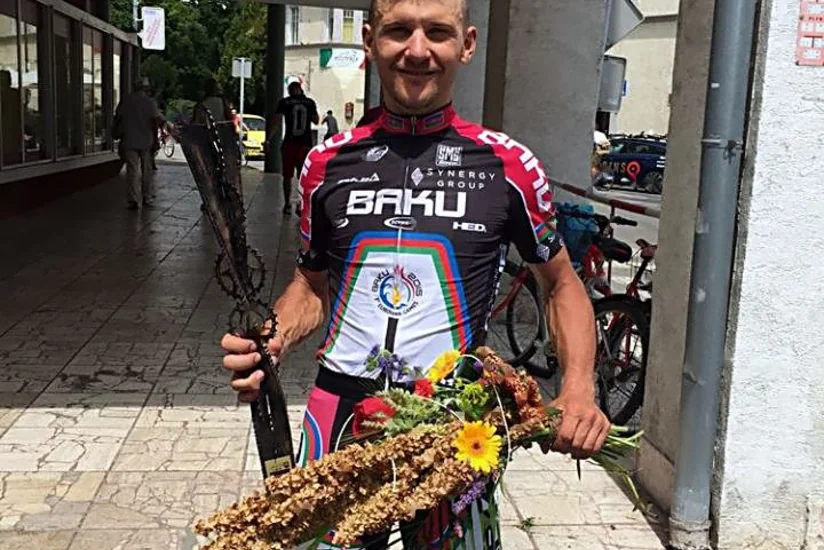 Azərbaycan velosipedçisi Slovakiyada bürünc medal qazanıb