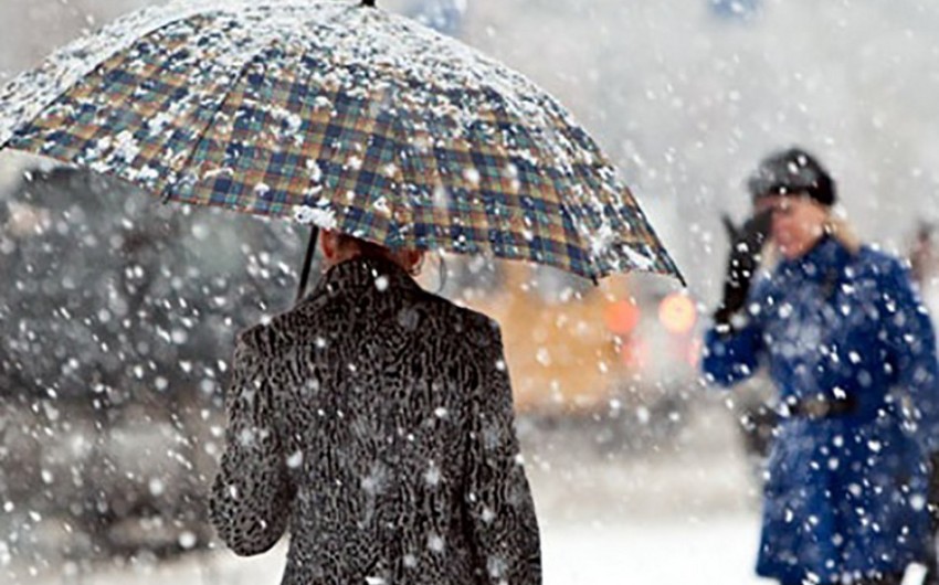 Snow, strong wind and frost predicted tomorrow - WARNING