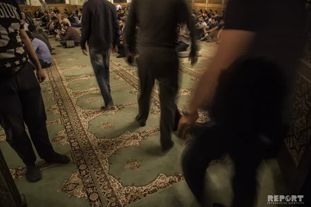 Ночь ахья в мечети Тезепир - ФОТОРЕПОРТАЖ
