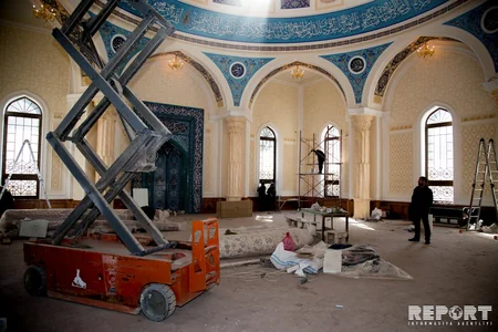 Завершено строительство мечети Гаджи Джавад - ФОТОРЕПОРТАЖ