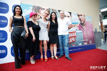 CinemaPlus Amburan Mallda Kilimancara filminin premyera öncəsi nümayişi keçirilib - FOTO - VİDEO