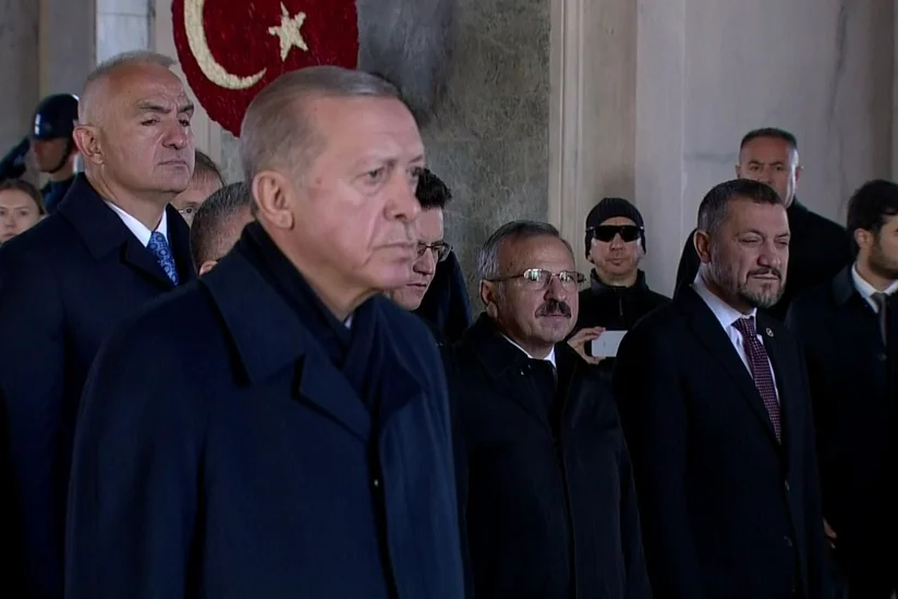 Ərdoğan Atatürkün məzarını ziyarət edib