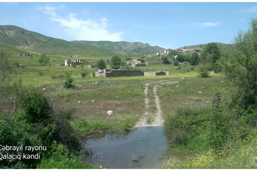 Footage from liberated Galajig village of Azerbaijan's Jabrayil district
