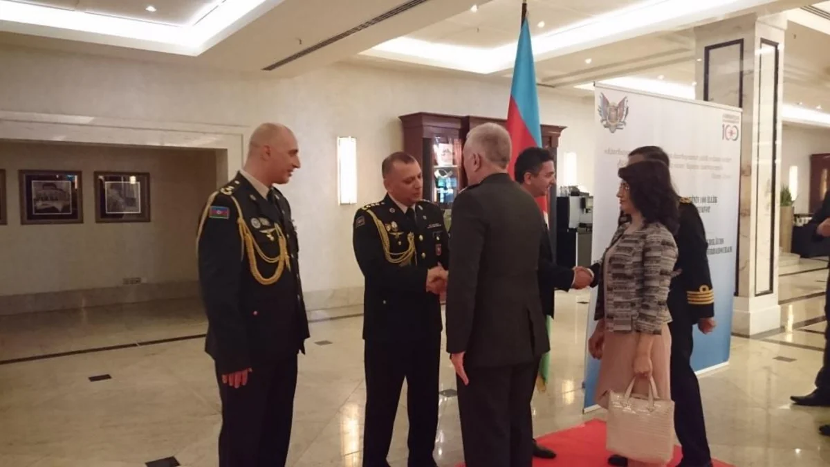 Berlində Azərbaycan Silahlı Qüvvələrinin 100 illiyinə həsr edilmiş təntənəli ziyafət keçirilib