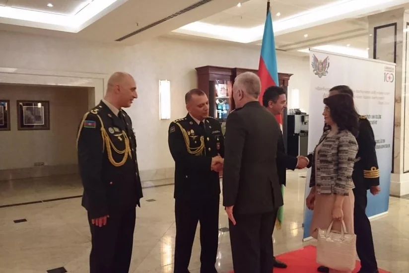 Berlində Azərbaycan Silahlı Qüvvələrinin 100 illiyinə həsr edilmiş təntənəli ziyafət keçirilib