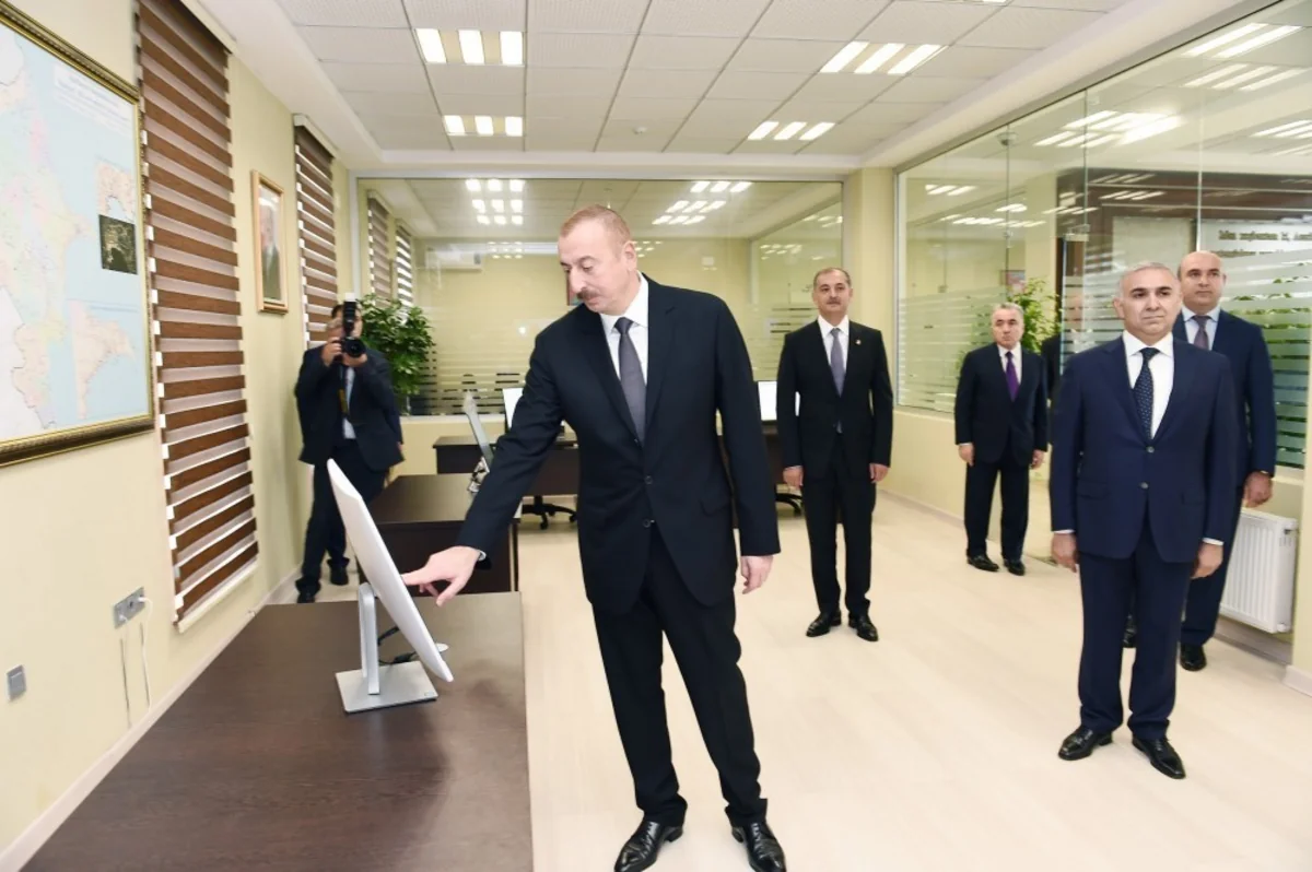 Prezident “Azərişıq” ASC-nin İmişli Avtomatik İdarəetmə və Nəzarət Mərkəzinin açılışında iştirak edib - ƏLAVƏ OLUNUB