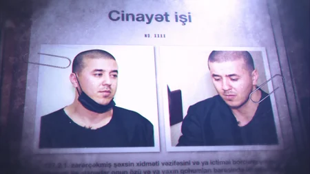 Nazirliyin həbsdə olan sabiq əməkdaşı iş yoldaşını döydürüb - VİDEO - RƏSMİ